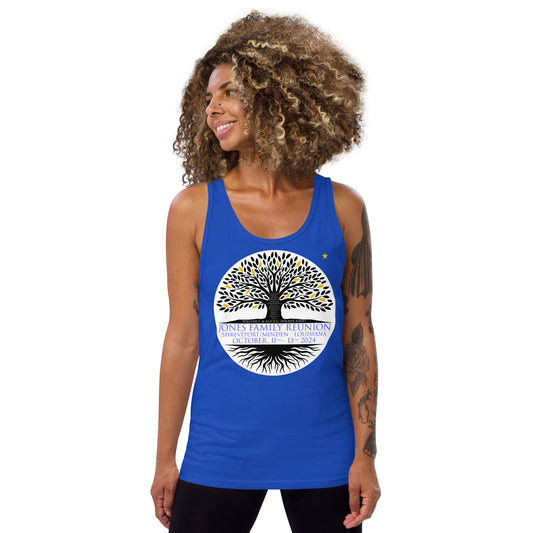 3 Official Blue Jones Reunion Tank Top