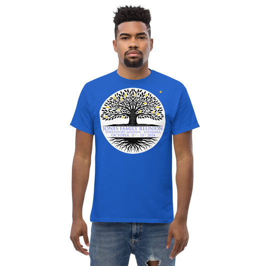 1 Official Blue 2024 Jones Reunion T-Shirt